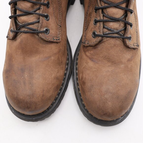 Red Wing Boots 6 Inch Dynaforce 4406 Men's Size 11 D Brown Leather Steel Toe USA - Picture 11 of 11